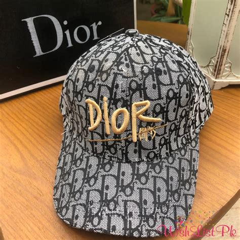 dior black cap